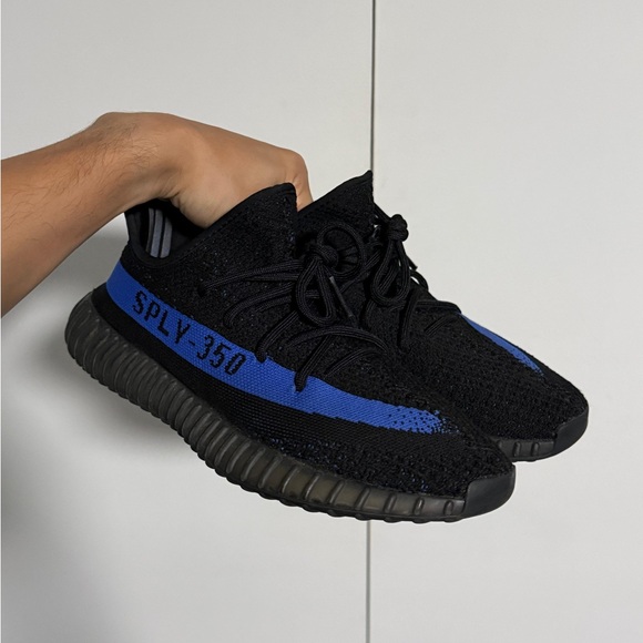 Yeezy Men's Shoes - Black, Gray, Cream, Green, Orange - Picture 2 of 8